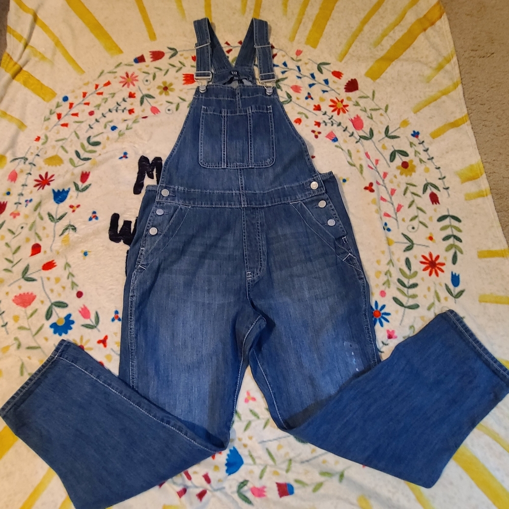 Gap Relaxed Overalls - Size Small
